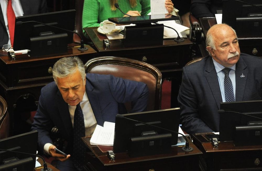 El senador Alfredo Cornejo (UCR) lideró el rechazo a la ley de tolerancia cero al volante (Foto: Federico López Claro)