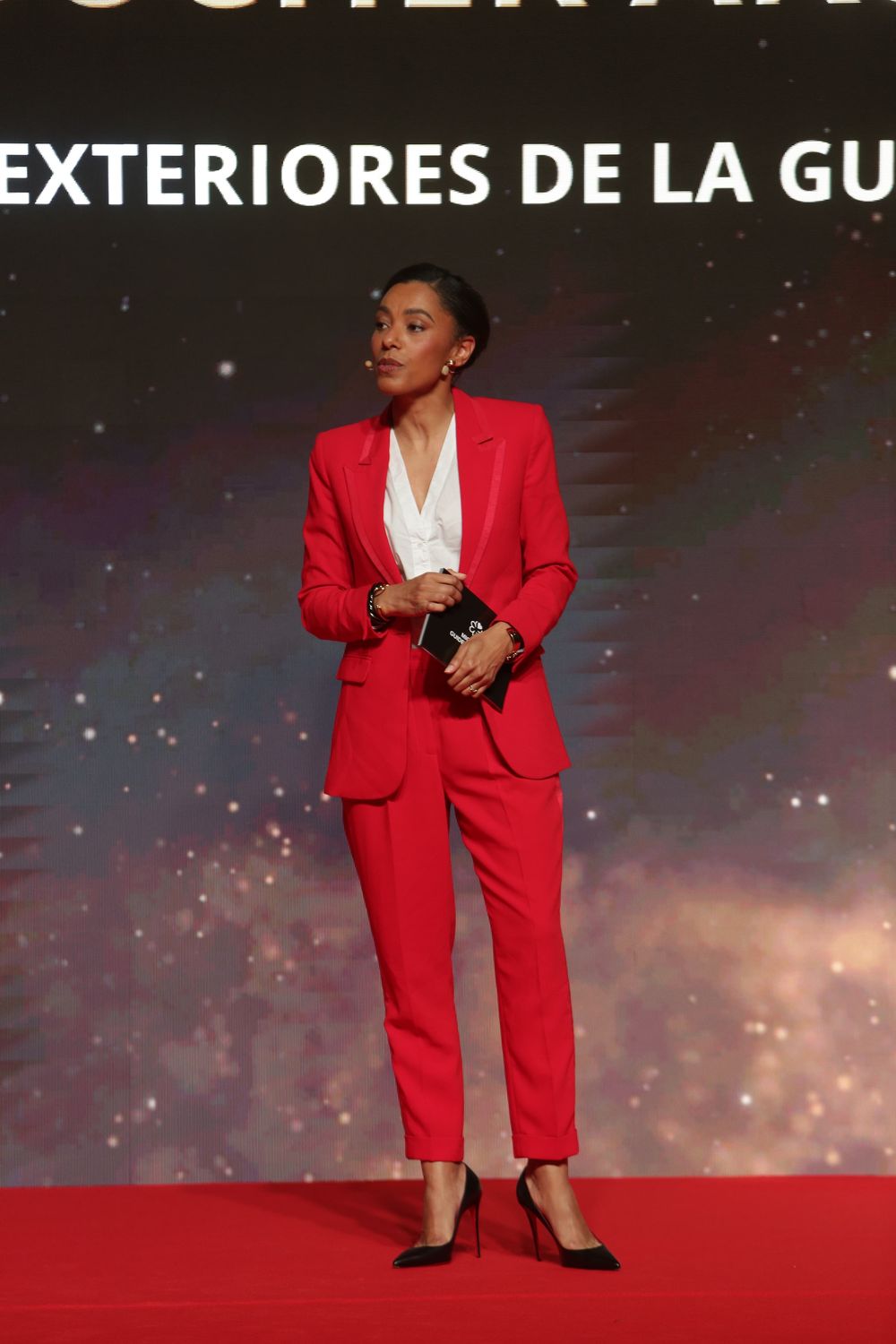 Elisabeth Boucher-Anselin, directora de Comunicación de Michelin Food & Travel a nivel global en la entrega de premios Guía Michelin en Mendoza a la mejor gastronomía de Argentina