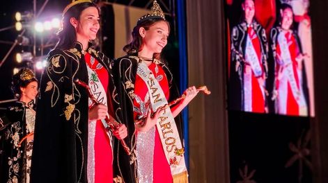 San Carlos coronó a Rocío Neila como su Reina de la Vendimia. | Foto: Gobierno de Mendoza