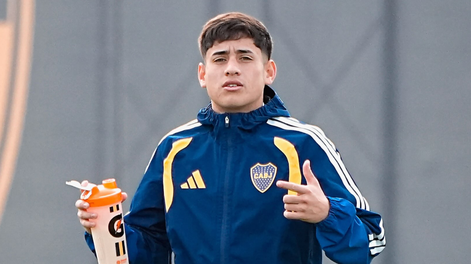 Tomás Aranda, jugador de Boca Juniors.