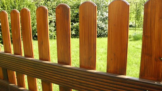 La calidez de la madera, en cercos y decks