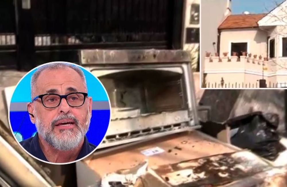 Así quedó la casa de Jorge Rial tras el incendio