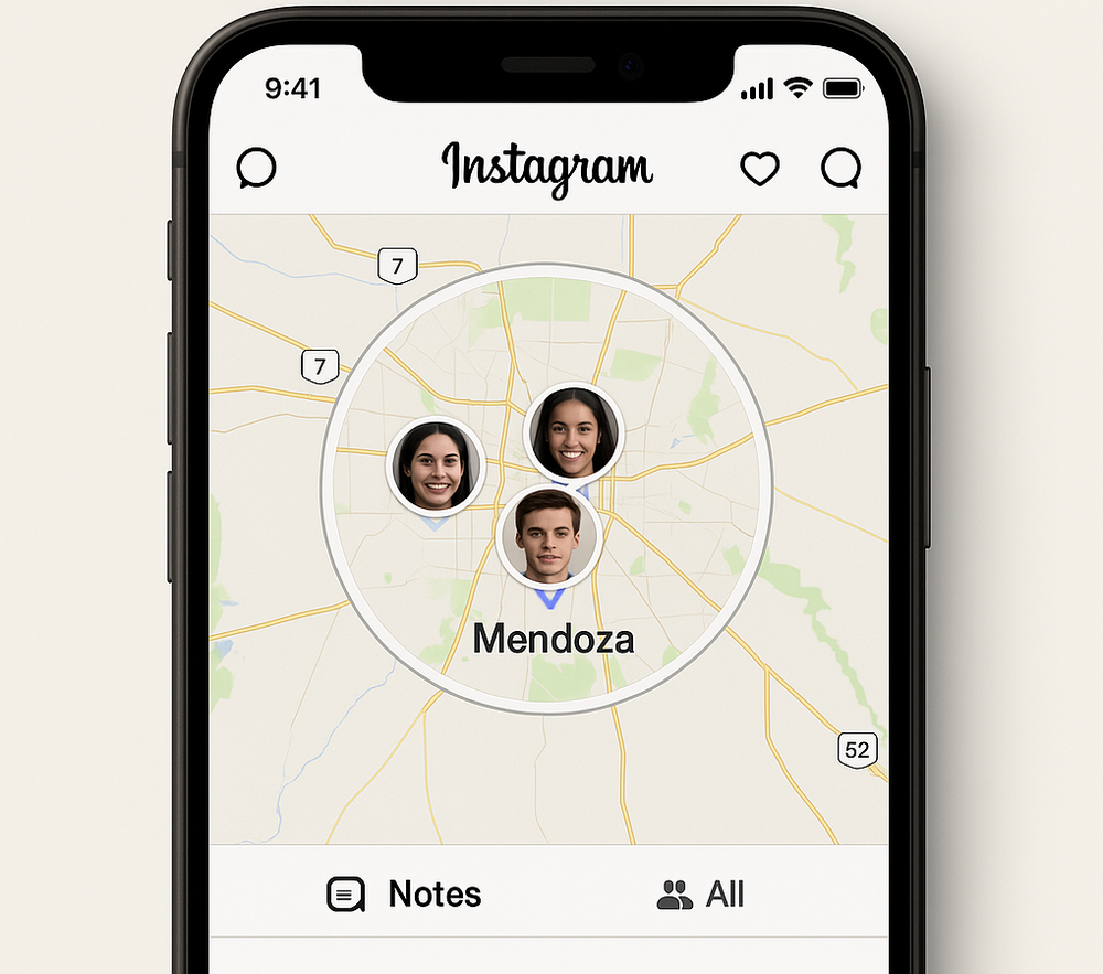 Instagram lanzó Mapa para compartir ubicación en tiempo real: cómo funciona y cómo se desactiva