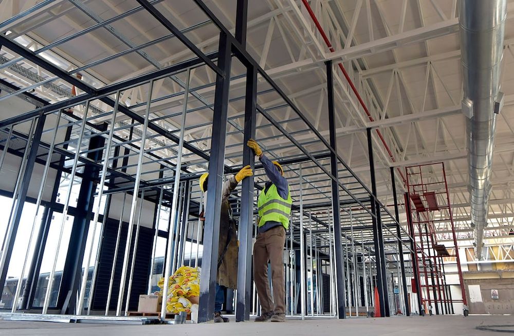 Construcción es uno de los sectores que ha crecido en lo que va del 2023 y que ha permitido incrementar la recaudación de Ingresos Brutos en términos reales. Foto: Orlando Pelichotti / Los Andes