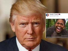 No cometí ningún error: Trump se negó a disculparse por el video que muestra a los Obama como monos.