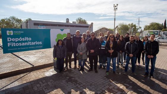 La Ciudad y el ISCAMEN pusieron en funcionamiento el depósito de fitosanitarios