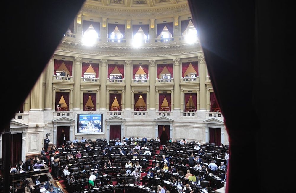 La Cámara de Diputados en el debate del proyecto de ley “Bases y Puntos de Partida para la Libertad de los Argentinos” impulsada por el Gobierno nacional. Foto Federico Lopez Claro
