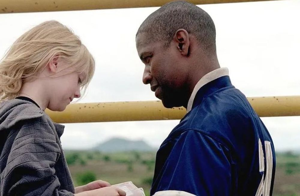 Denzel Washington y Dakota Fanning volvieron a encontrarse tras 18 años de la película Hombre en llamas. / Foto: Gentileza