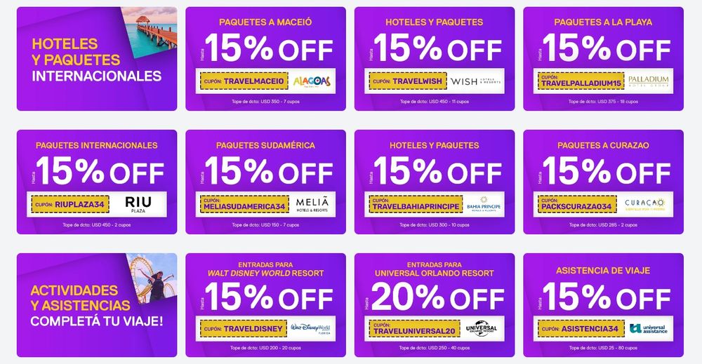 Despegar Travel Sale 2025: Enkele kortingscodes