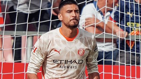 Los Andes | Gazzaniga se lució más que nunca este domingo (Foto: Prensa Girona).