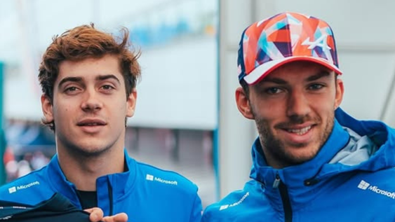 Franco Colapinto y Pierre Gasly, pilotos titulares de Alpine.