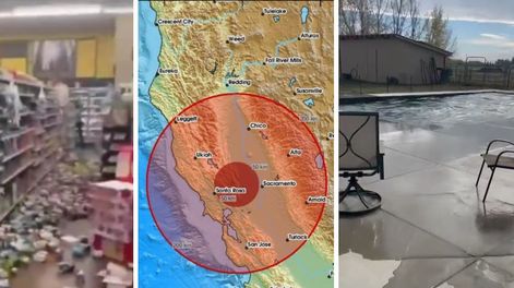 Los Andes | Sismo de magnitud 7 sacude el norte de California.