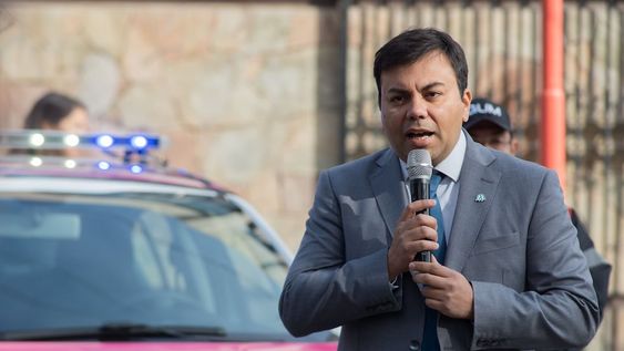 El intendente de Las Heras, Francisco Lo Presti. Foto: Prensa Mendoza