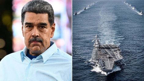 Estados Unidos desplegó tropas cerca de Venezuela y Maduro desplegó a más de 7 millones de milicianos.