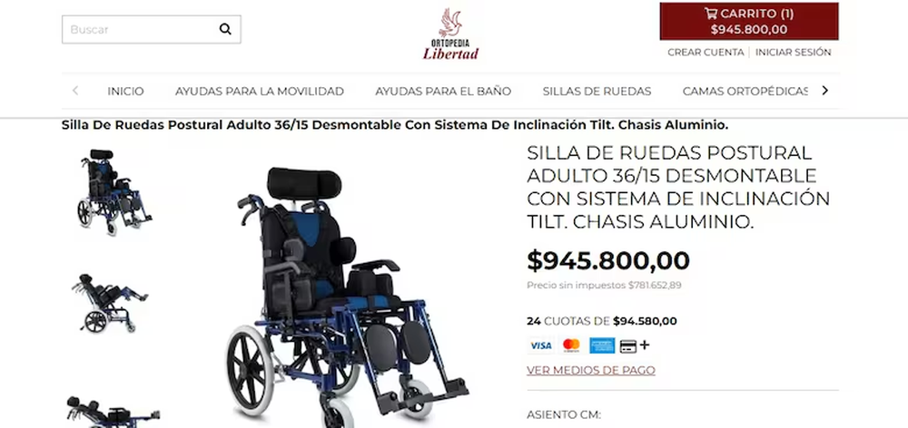 Uno de los casos que el Ministerio de Salud utilizó para comparar su precio con el facturado a Andis.