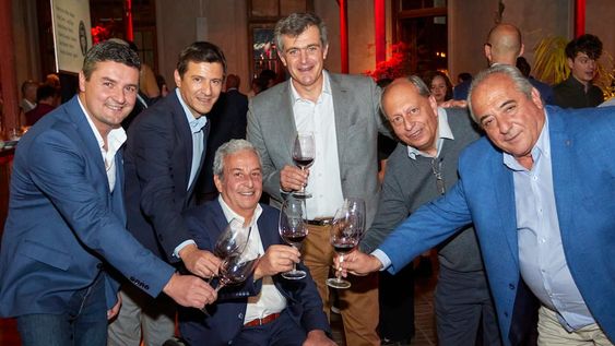 Los directores del Consejo DOC Luján de Cuyo: David Bonomi (Norton), Roberto de la Mota (Mendel), Sebastián Barboza (Lagarde), Pablo Cúneo (Luigi Bosca), Roberto González (Nieto Senetiner), Walter Bressia (Bressia) - Gentileza