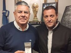 Claudio Chiqui Tapia y Pablo Toviggino Claudio Chiqui Tapia y Pablo Toviggino