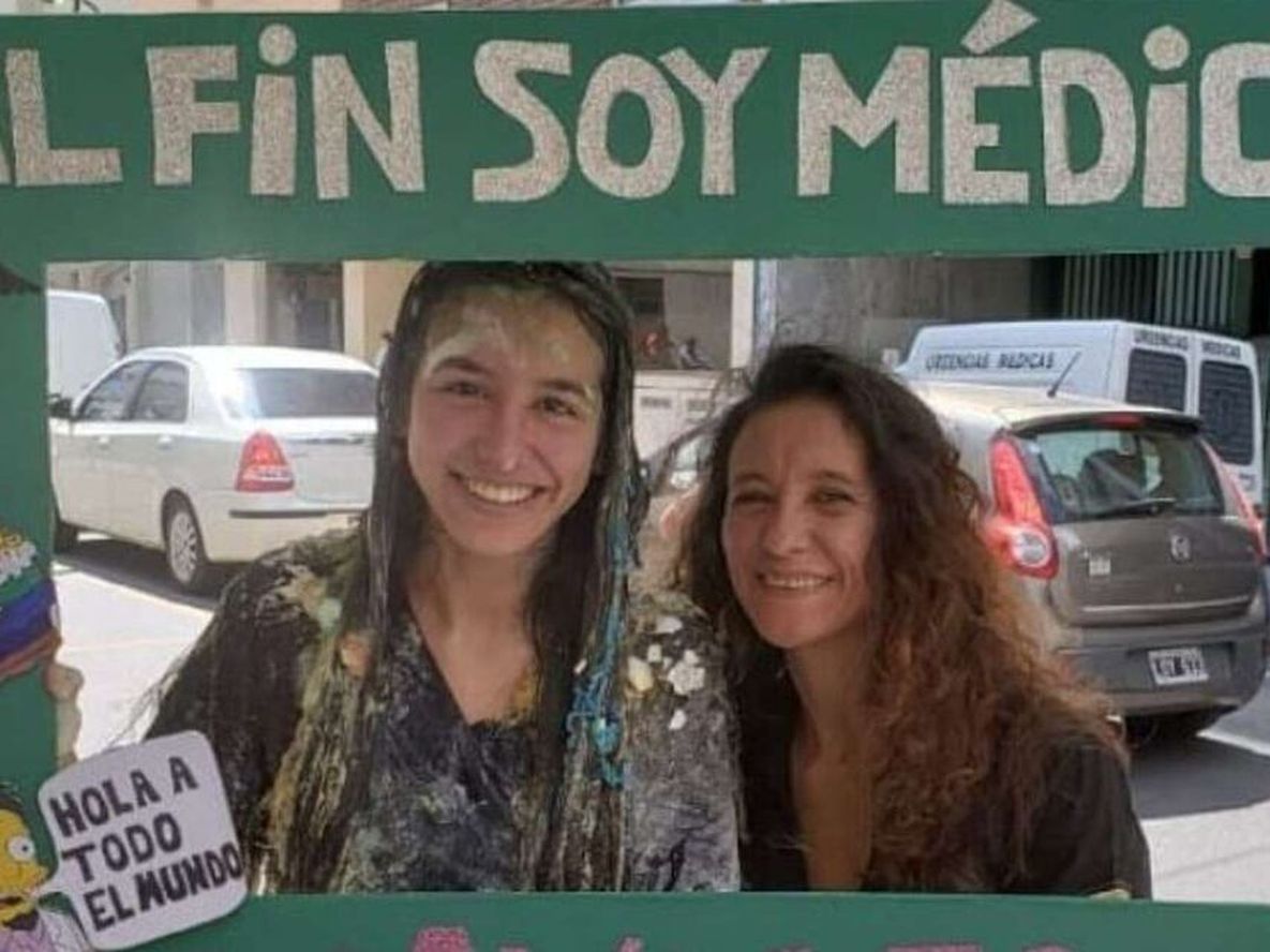 Florencia se recibió de médica en 2018 y actualmente trabaja en un hospital público. / Foto: Gentileza