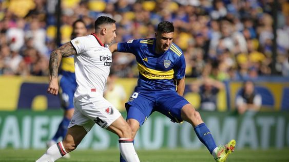Boca enfrentó a Newells por la Copa de la Liga Profesional 2023. Fue en La Bomboneras, por la fecha 13 de la Zona B.
