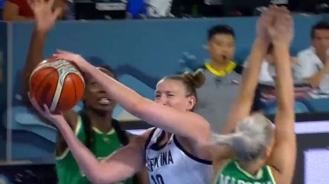 Las Gigantes no pudieron con Australia