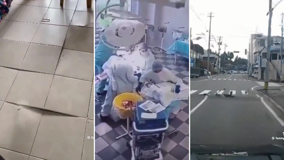 Los videos más aterradores del terremoto en Kamchatka, el segundo más fuerte del siglo XXI.