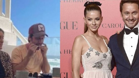 Benjamín Vicuña y una rubia misteriosa que pasea con él en Chile