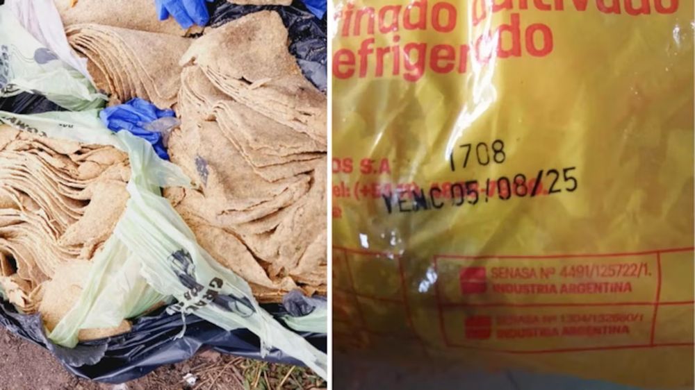 Detuvieron a un vendedor ambulante por hacer milanesas con papel higiénico en Santiago del Estero