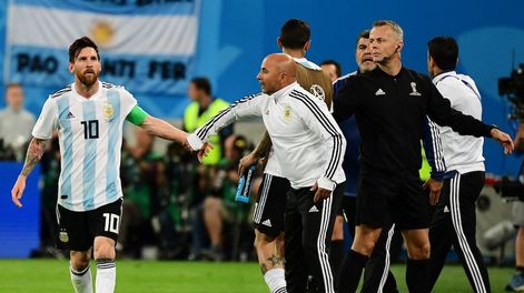 Messi, el culpable de la ruptura de la dupla Becaccece-Sampaoli