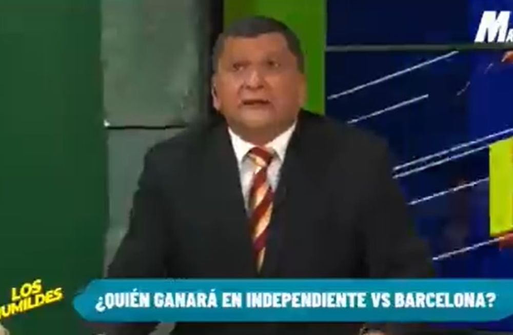 Los panelistas de un programa de Televisión fueron sorprendidos por el movimiento y se llevaron un gran susto en vivo. Foto: Captura de Pantalla.