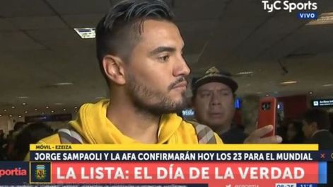 Romero llegó y atajó los cuestionamientos: Estoy acostumbrado a que se me discuta
