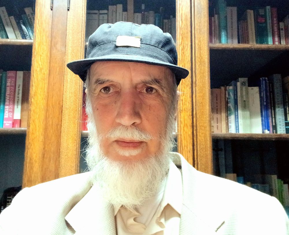 El autor del libro&nbsp;Los ovnis en la Antártida.