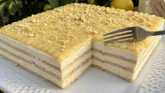 postre facil para el finde: la receta para hacer una deliciosa chocotorta de limon