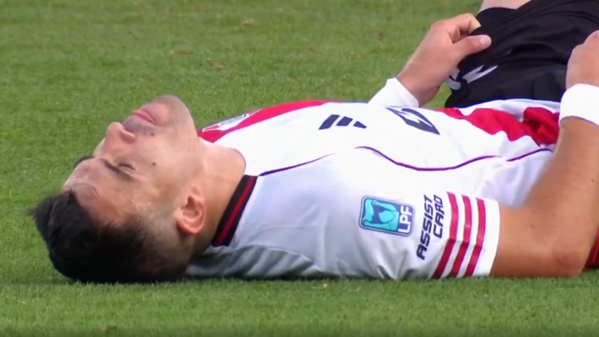 Marcos Acuña dijo basta, y salió lesionado en River - Belgrano: alarmas encendidas en la Selección Argentina
