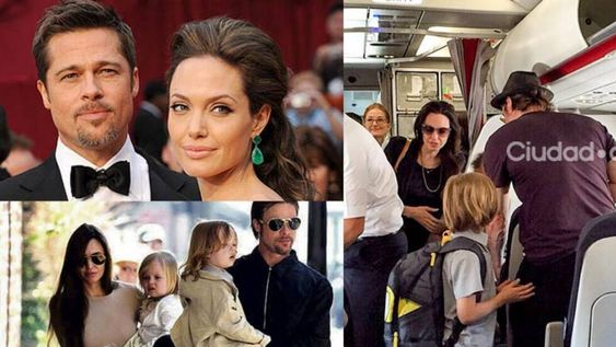 Otra que Wanda: Brad Pitt y Angelina Jolie en clase turista