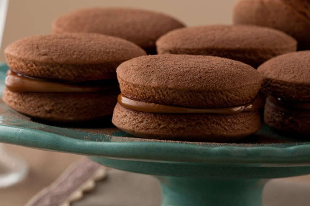 Estos alfajores de miel son una gran opción para compartir.