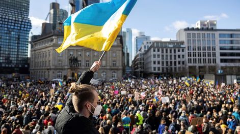 Europa. Pide el cese del conflicto a Rusia (AP).