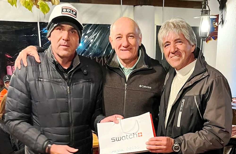 Carlos Riveros se quedó con el primer puesto, luego de completar su recorrido con un gross de 73 golpes. / Gentileza.