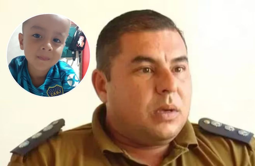 Walter Maciel, Comisario de Corrientes que estaba a cargo de la búsqueda de Loan Danilo Peña.  Foto: Gentileza Diario Epóca Corrientes