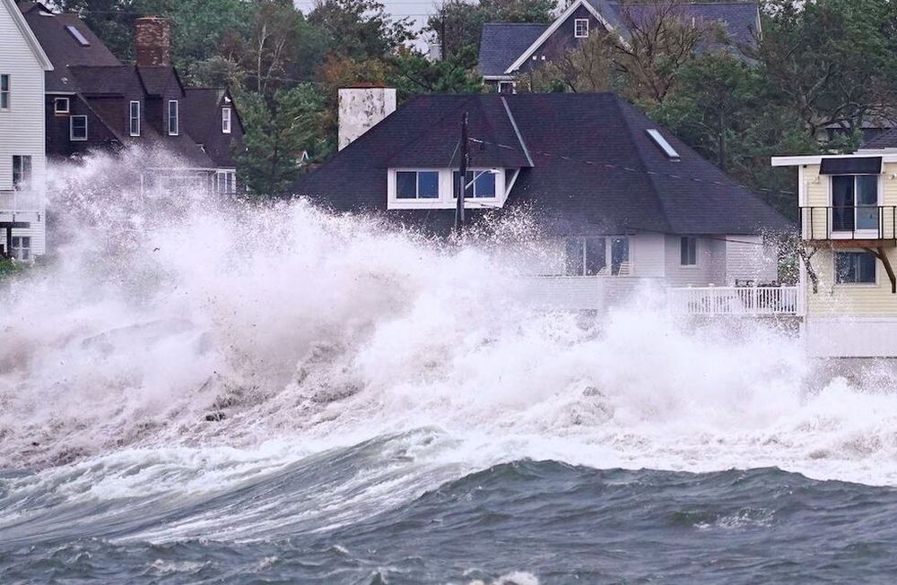 Uno de los tantos peligros de la humanidad, las inundaciones por huracanes, fenómeno que afecta a no menos de 300 millones de personas en diversos lugares de la Tierra. Foto: AP