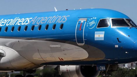 Aerolíneas Argentinas.