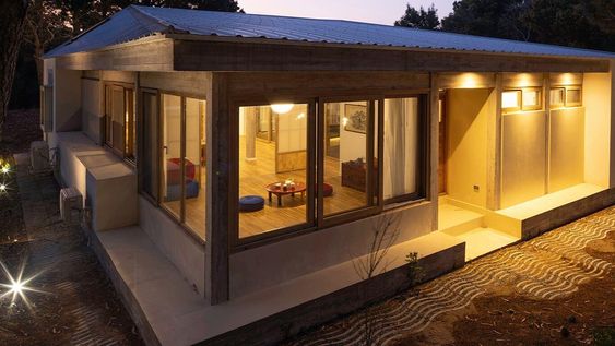 de corea del sur a la argentina: llego un nuevo sistema de construccion de casas ultrarresistentes