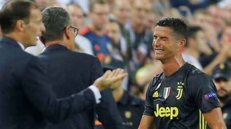 Expulsaron a Cristiano Ronaldo y explotó en llanto
