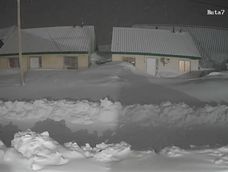 videos del impactante temporal de nieve en alta montana: cuando podria abrir el paso cristo redentor