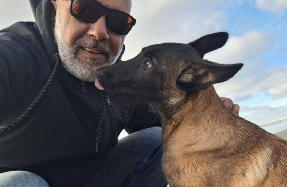 Bravo no es solo una mascota para Diego; es su compañero inseparable en su lucha contra el cáncer