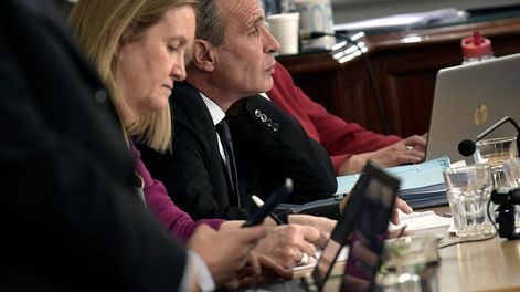 Los Andes | Otra jornada del juicio contra el suspendido magistrado Walter Bento en los Tribunales Federales de Mendoza Fiscal Dante VegaFoto: Orlando Pelichotti