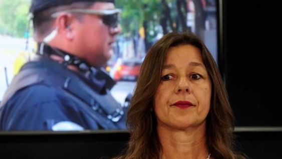La ministra de Seguridad, Sabina Frederic