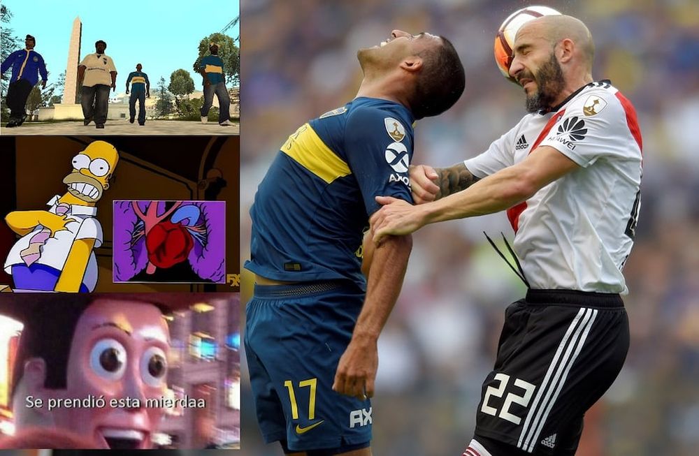 El superclásico en las redes: los mejores memes de la primera final entre Boca y River