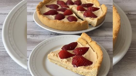 fresca, liviana y sin gluten: como hacer una deliciosa tarta cremosa de frutillas fresca, liviana y sin gluten: como hacer una deliciosa tarta cremosa de frutillas