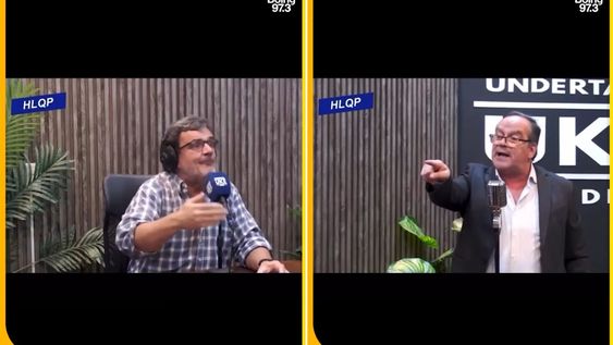 Discusión en un streaming de Uruguay terminó a los golpes. &nbsp;