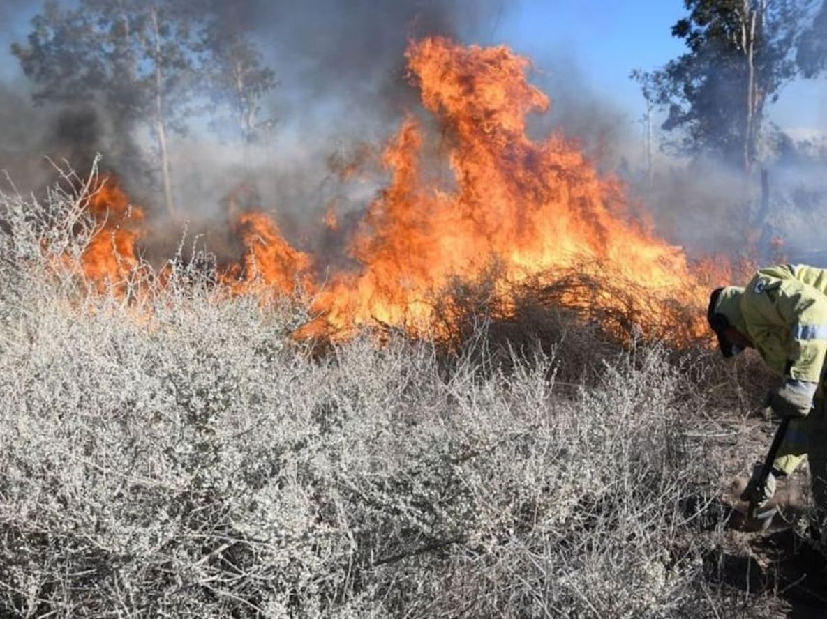 Mendoza está en peligro de riesgo extremo por probabilidad de incendios